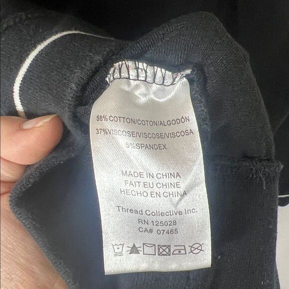 Psycho Bunny Black Crew Neck Long Sleeve size S - Picture 5 of 5